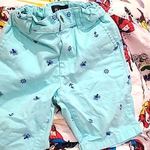 EUC  SIZE 6The Children’s PlaceBoys Print Chino Shorts - Blue Radiance